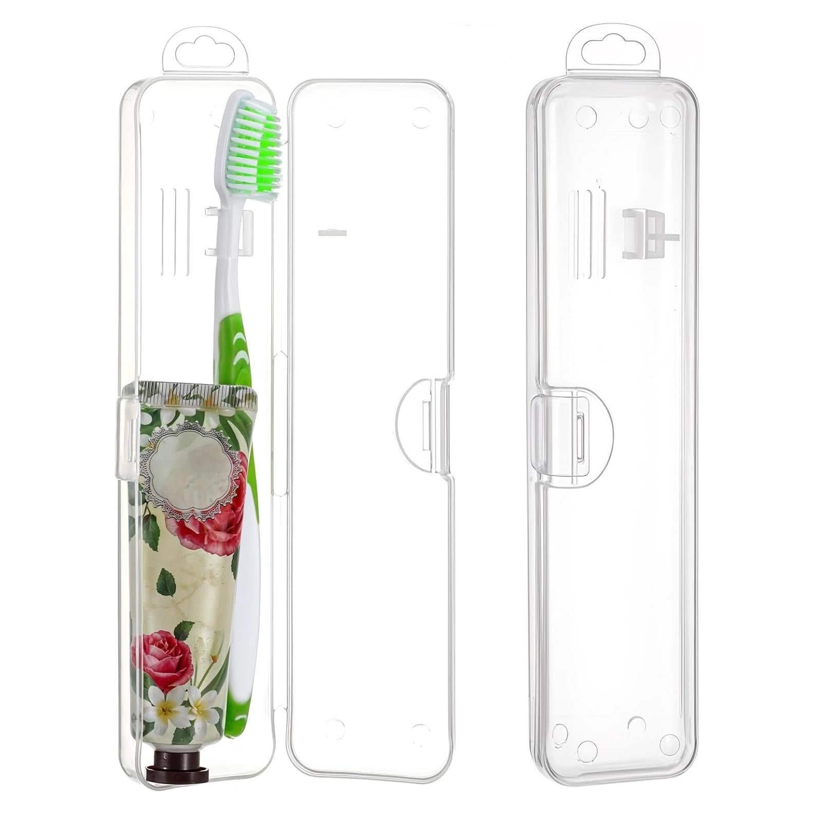 Estuches de Cepillo de Dientes HJZHII 2PCS Viaje 20x4x2.7cm