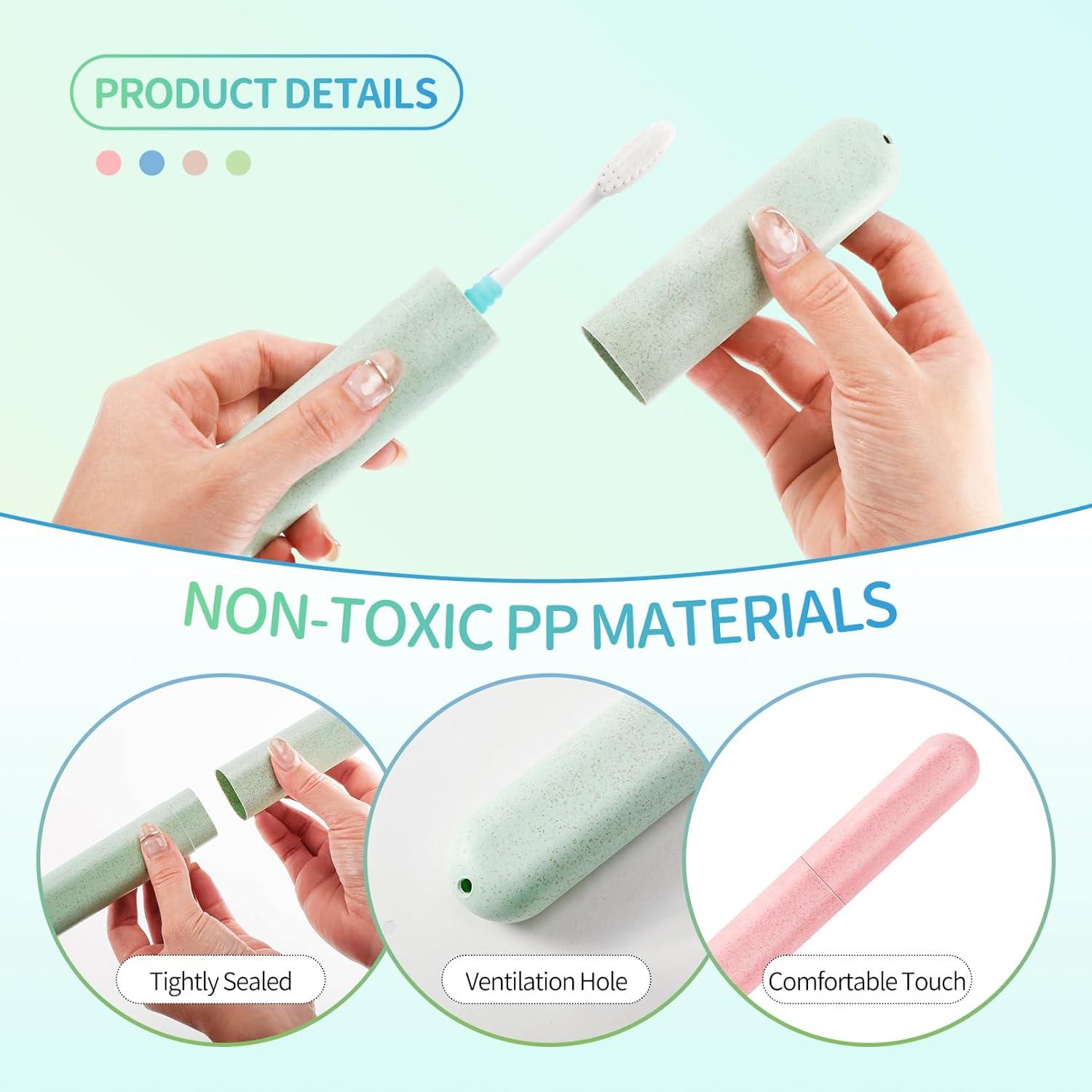 28 Estuches de Cepillo de Dientes de Viaje IJRPLM 19.56 cm