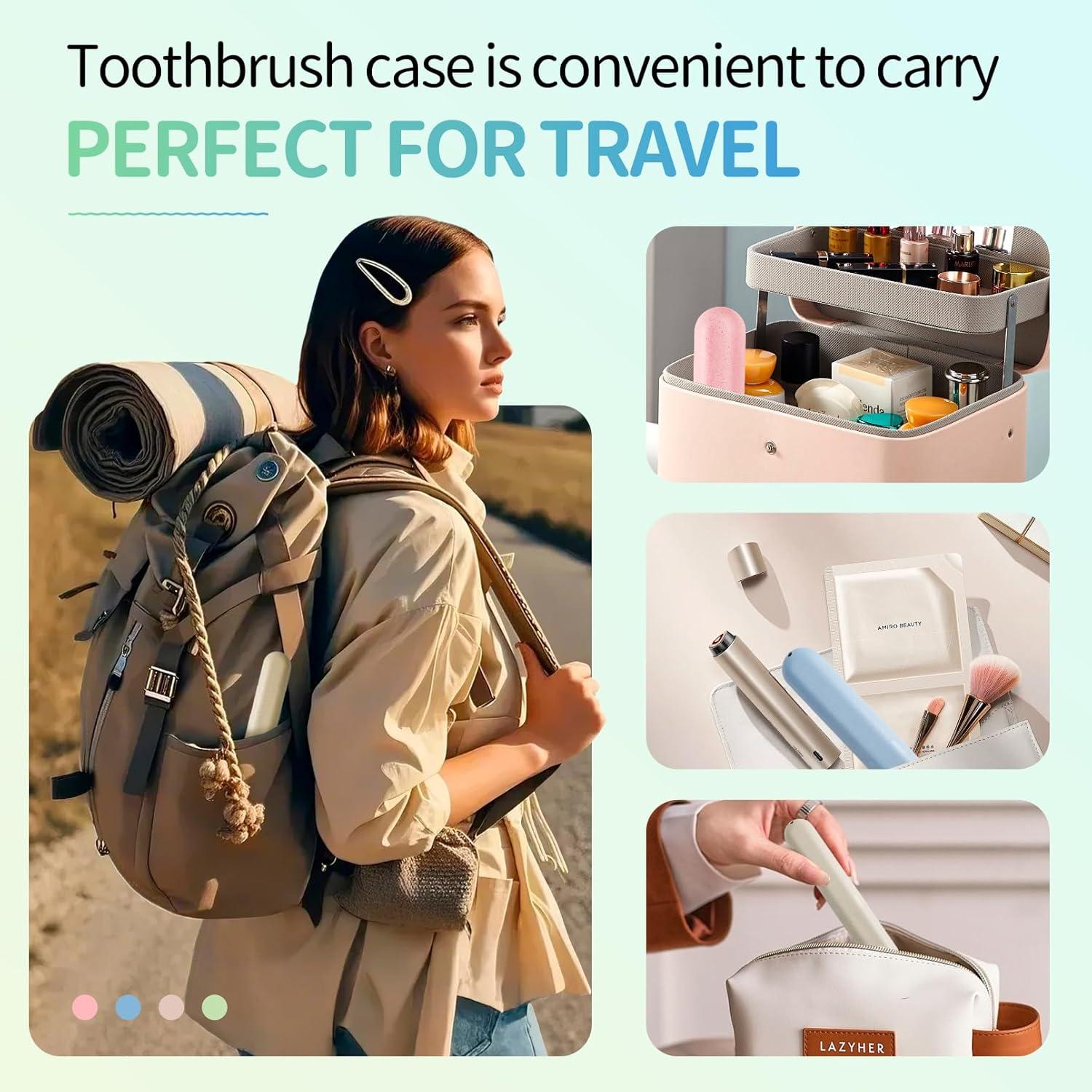 28 Estuches de Cepillo de Dientes de Viaje IJRPLM 19.56 cm