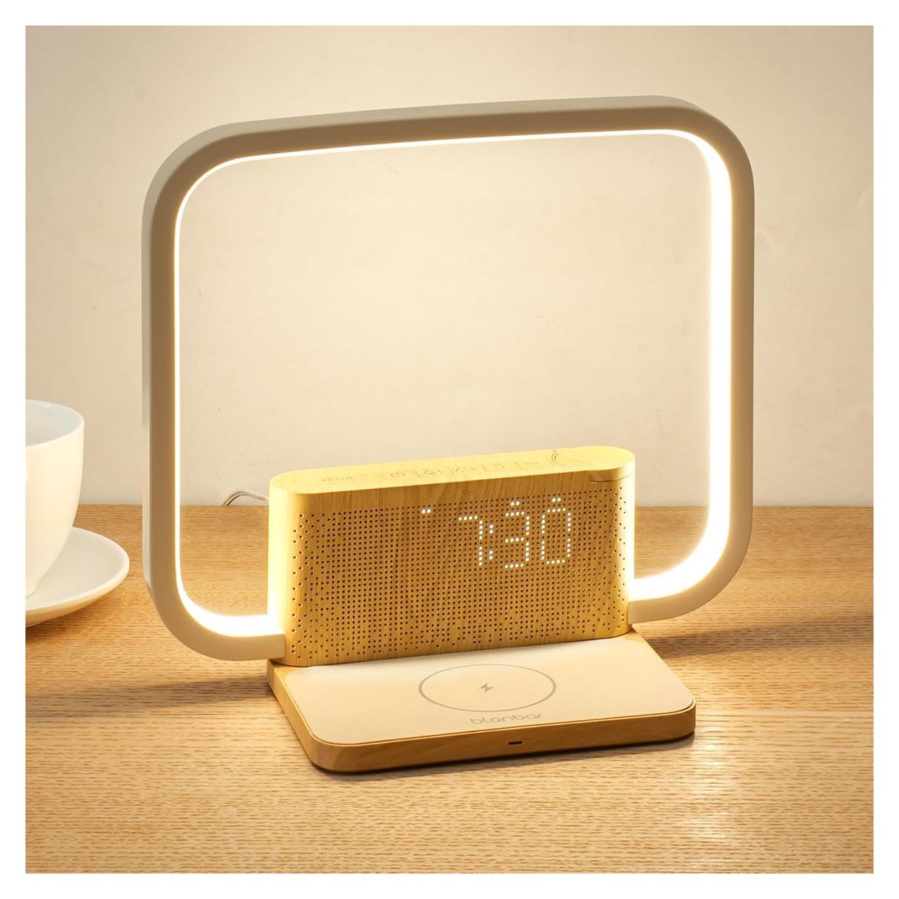 Despertador de Amanecer Blonbar AJ310 con Luz Táctil