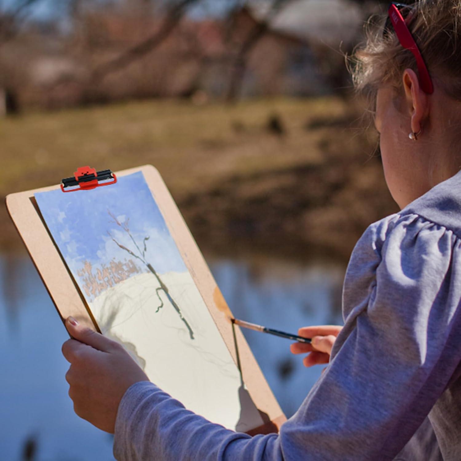 Tablero de Dibujo Portátil Falling in Art 33x43 cm con Clip