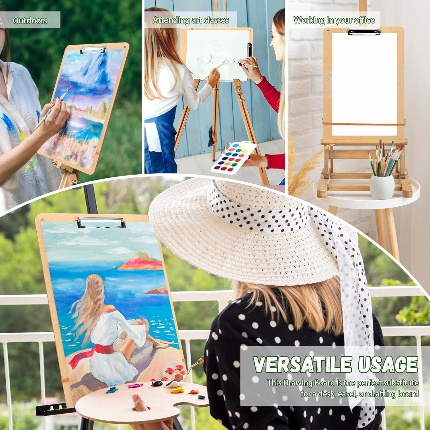 Tablero de Dibujo Portátil TKOnline 30x45 cm con Clip