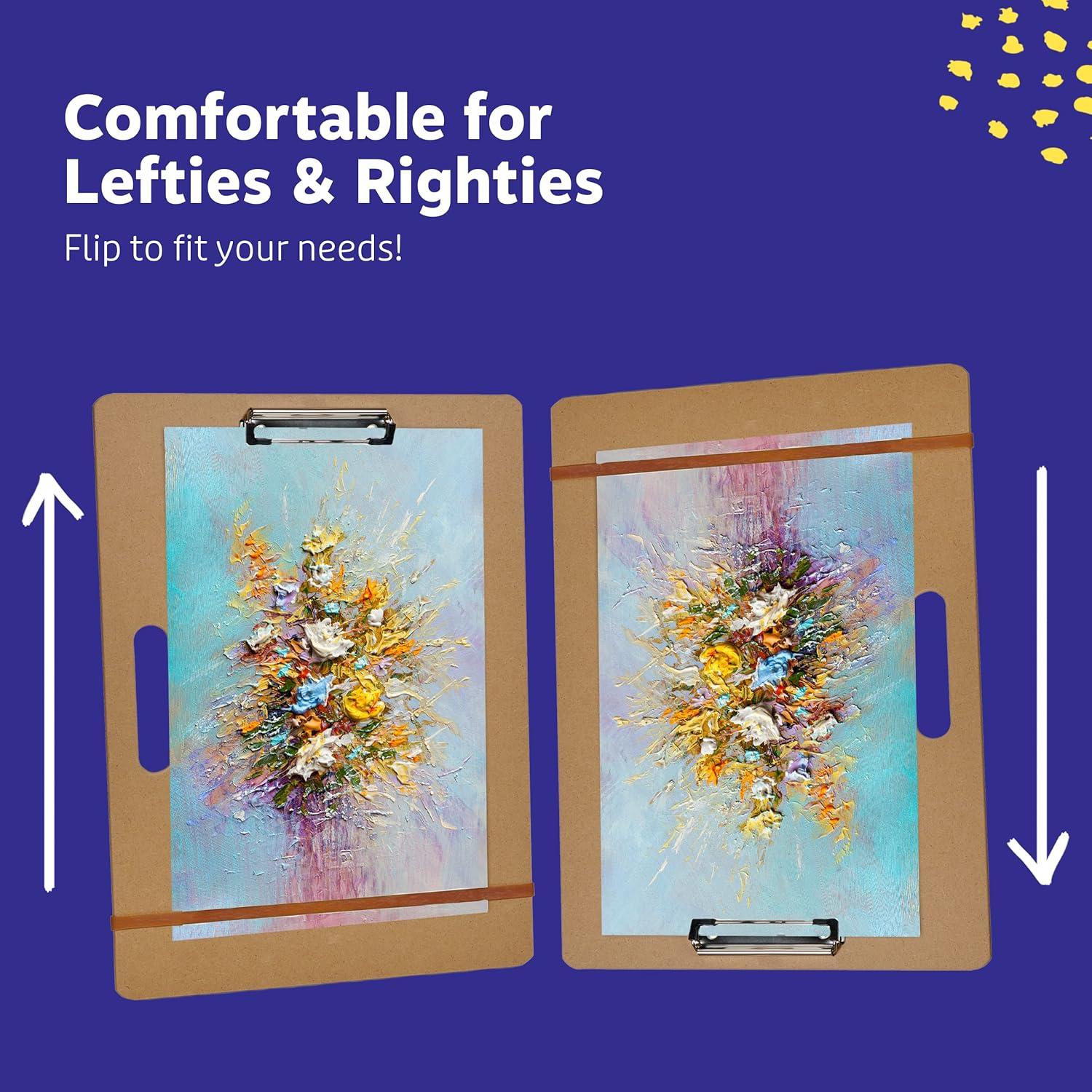 Tablero de Dibujo Artlicious 33x43 cm con Asa y Clip