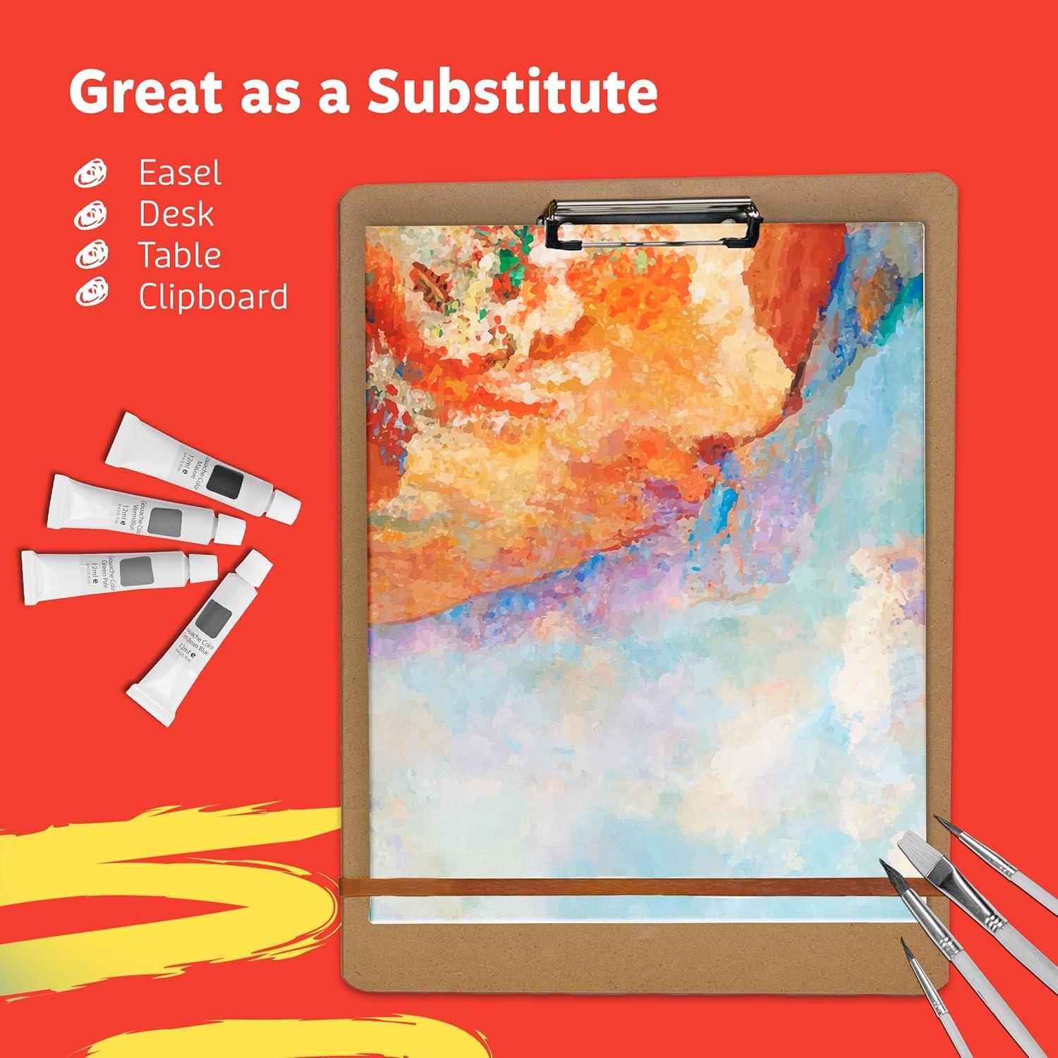 Tablero de Dibujo Artlicious 33x43 cm con Asa y Clip