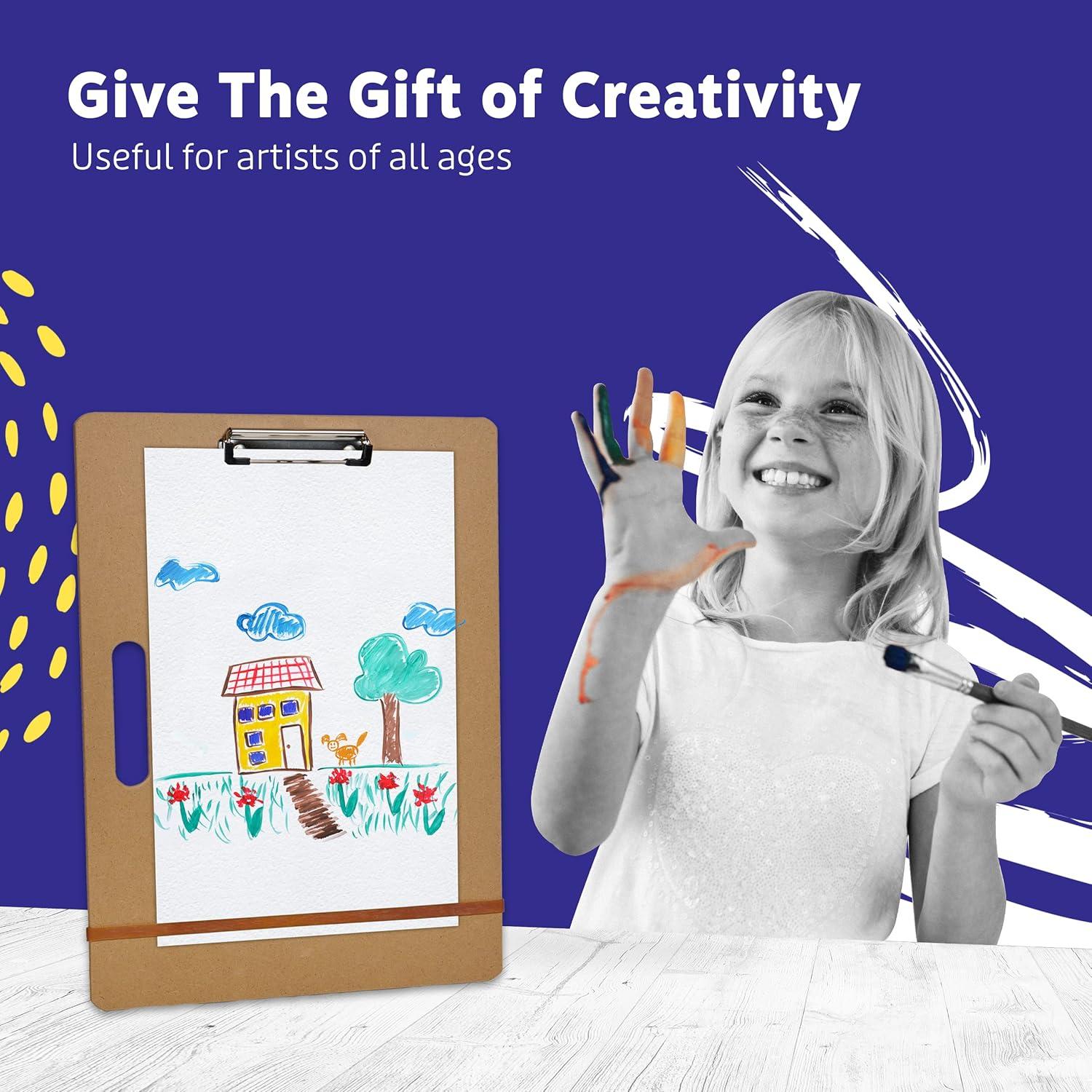 Tablero de Dibujo Artlicious 33x43 cm con Asa y Clip