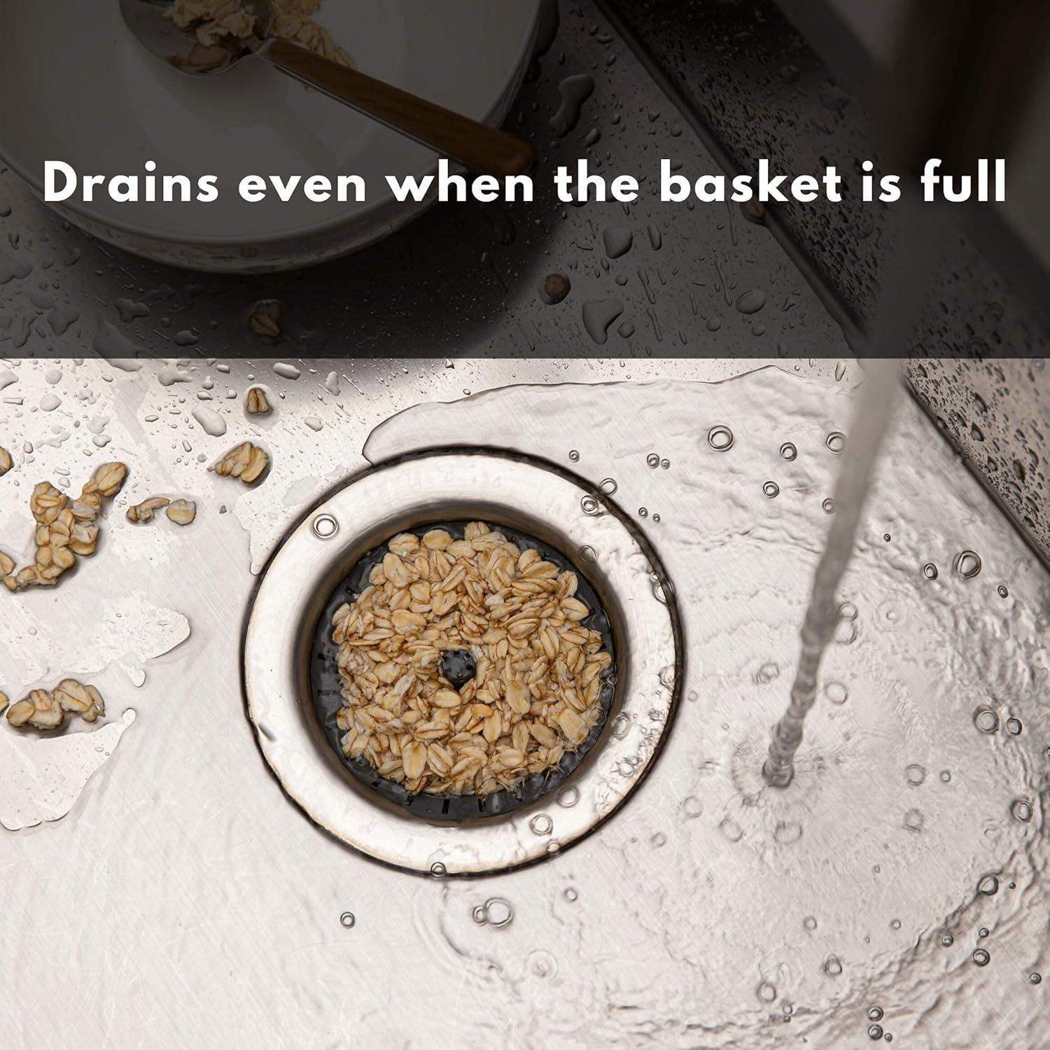 Colador de Fregadero Dripsie - Anti-Atasco - Gris