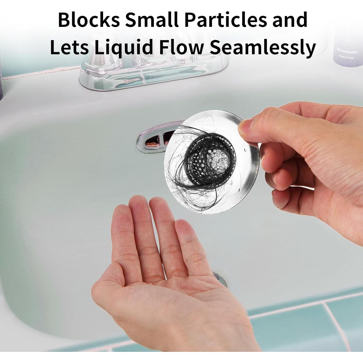 Filtro de Drenaje ChefBee Acero Inoxidable 2 Piezas 3.10 cm