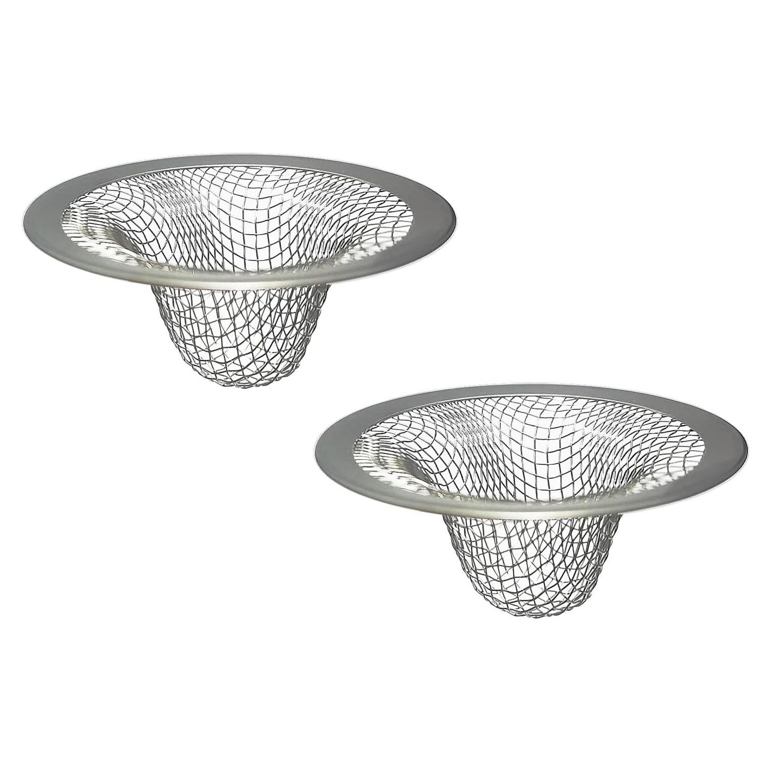 Colador de desagüe 2PCS Seatery 5.61 cm acero inoxidable