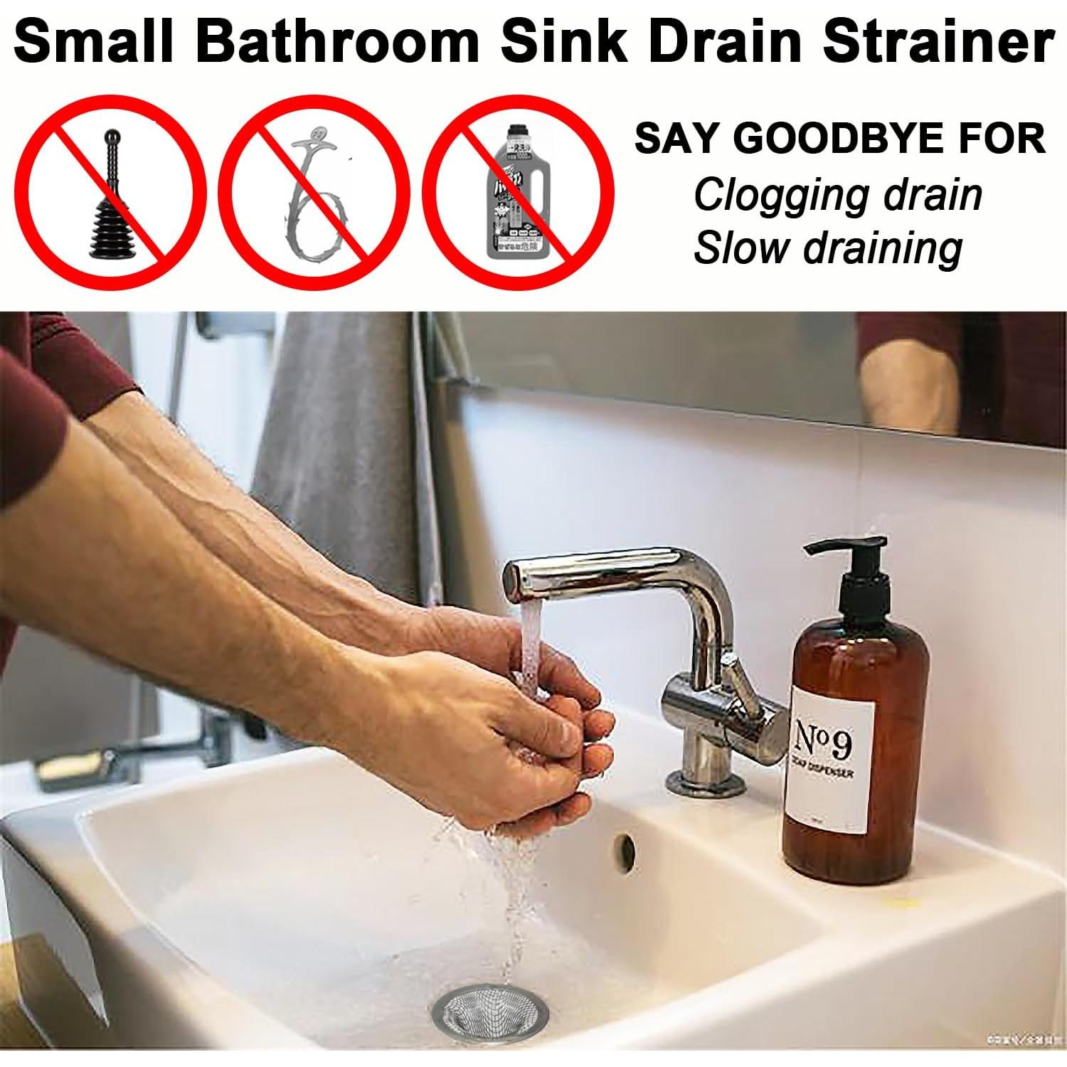 Colador de desagüe 2PCS Seatery 5.61 cm acero inoxidable