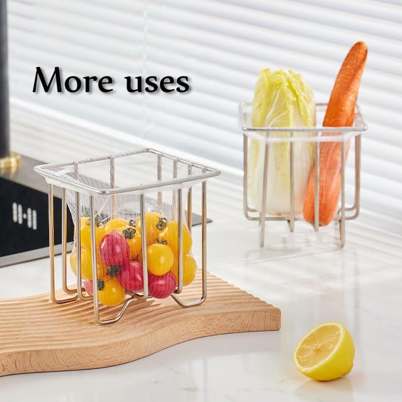 Colador de Fregadero ONVIPSTOO con 200 Bolsas de Malla