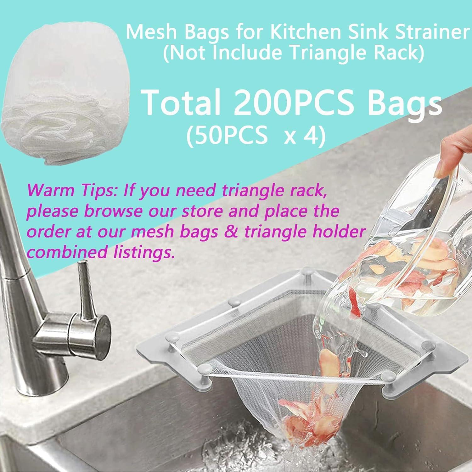 200 Bolsas de Malla Reemplazables HiBD para Fregadero
