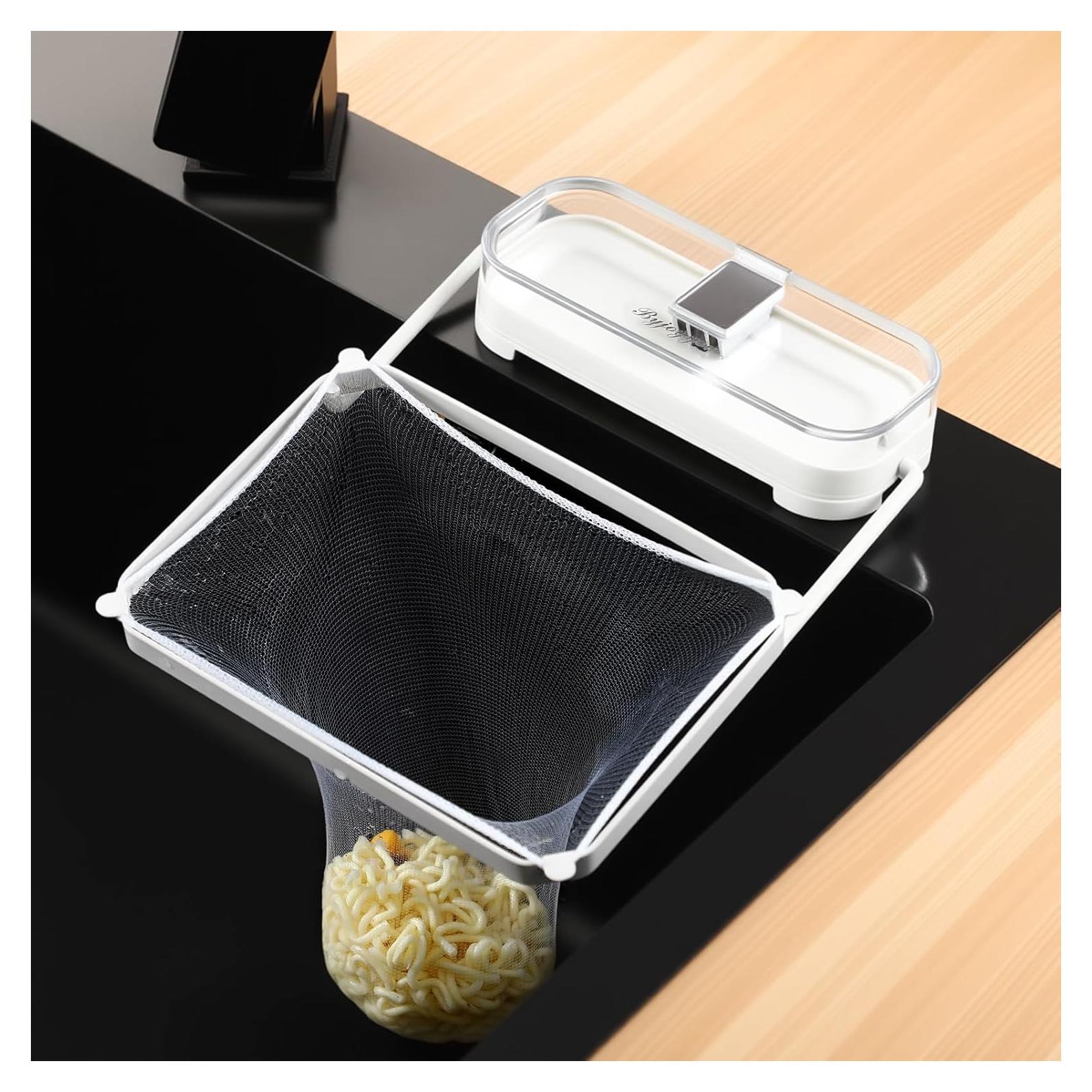 Filtro de Fregadero Plegable Honeydak con Ventosa y 100 Bolsas