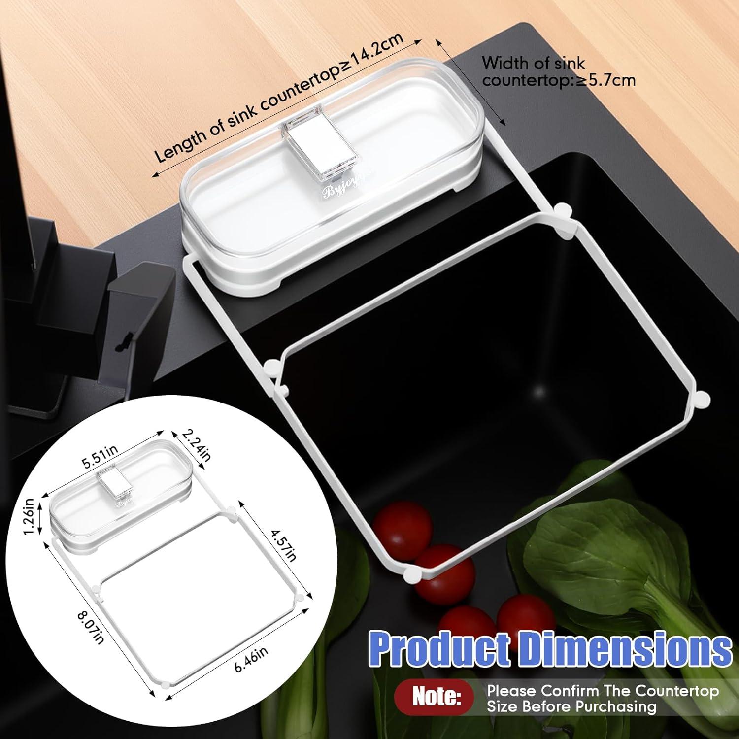 Filtro de Fregadero Plegable Honeydak con Ventosa y 100 Bolsas