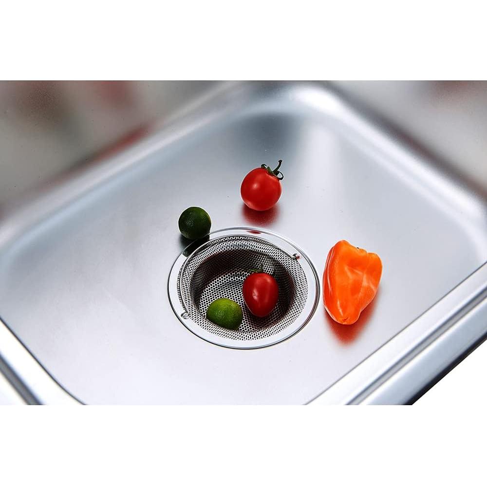 Colador de Fregadero de Acero Inoxidable JUNADAEL J - 2 Piezas