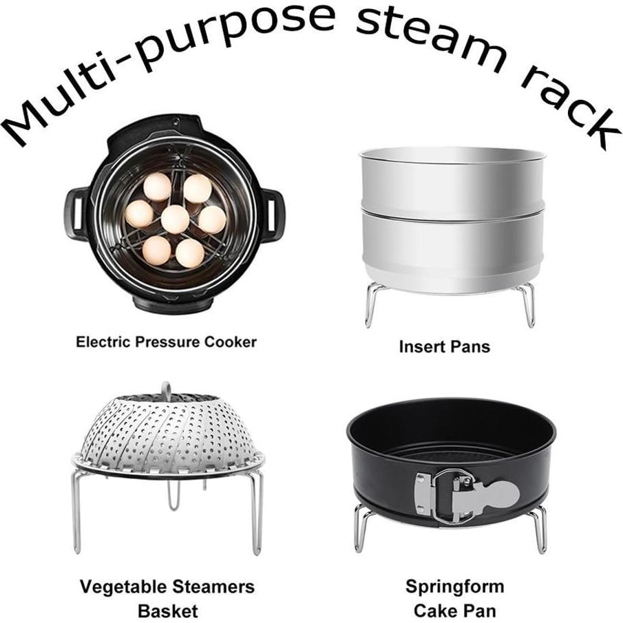 Soporte para Huevos Apilable Maxracy 9 Agujeros Acero Inoxidable