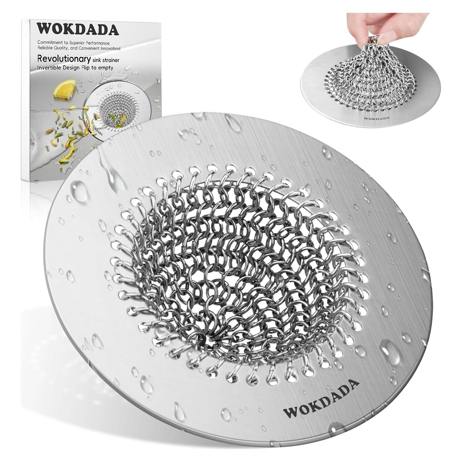 Colador de desagüe Wokdada Acero Inoxidable 304 11 cm