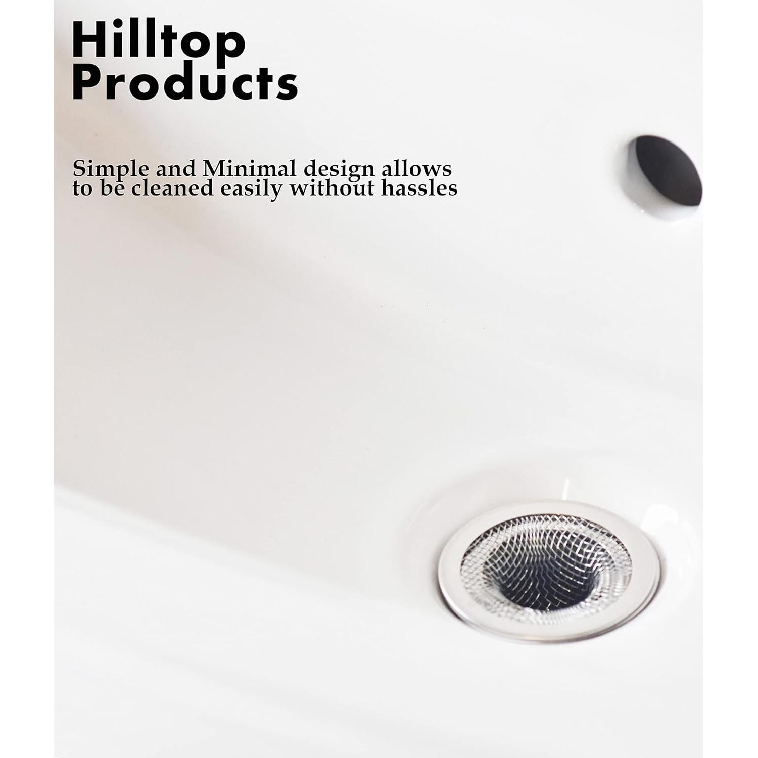 Paquete de 12 Filtros de Malla Hilltop 5,08 cm Anti-obstrucción