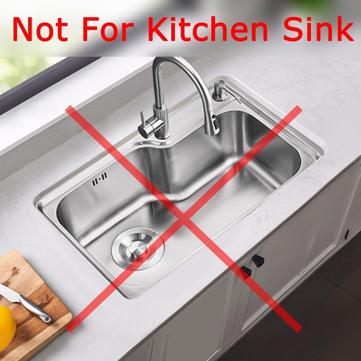 Coladores de desagüe Anteecana 3 piezas acero inoxidable 2.4 cm