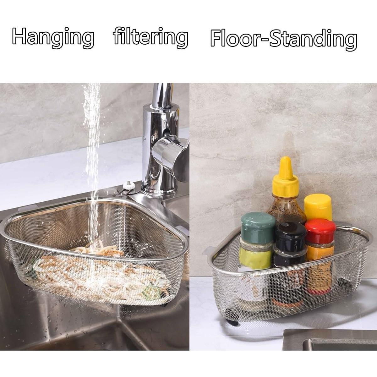 Colador de Esquina Acero Inoxidable QIMMYGS 7.87 cm