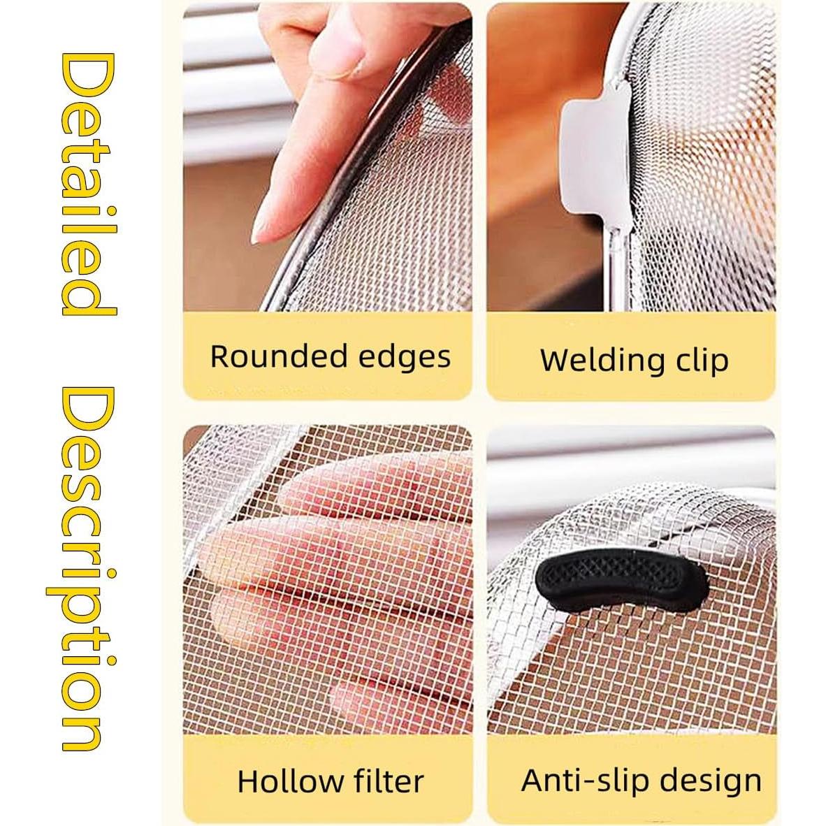 Colador de Esquina Acero Inoxidable QIMMYGS 7.87 cm