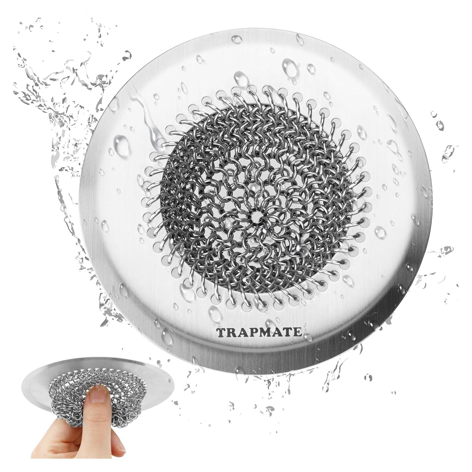 Colador de Fregadero TRAPMATE Acero Inoxidable 11.18 cm