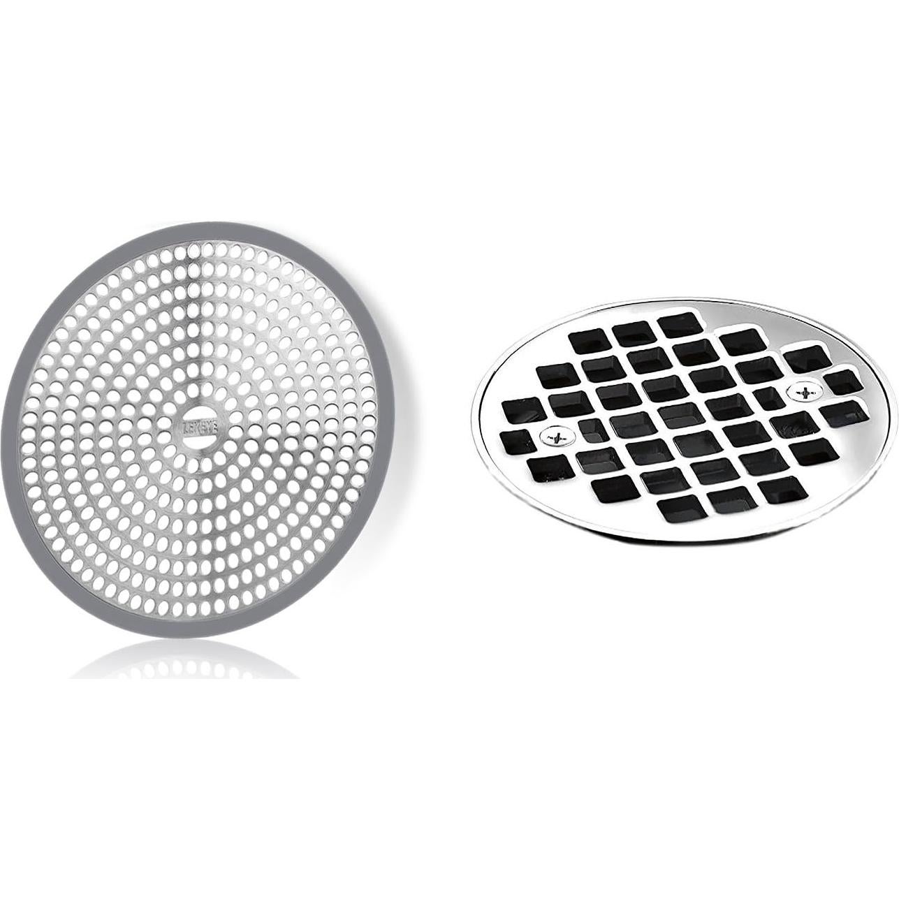 Captador de Cabello LEKEYE Drenaje Ducha Acero Inoxidable