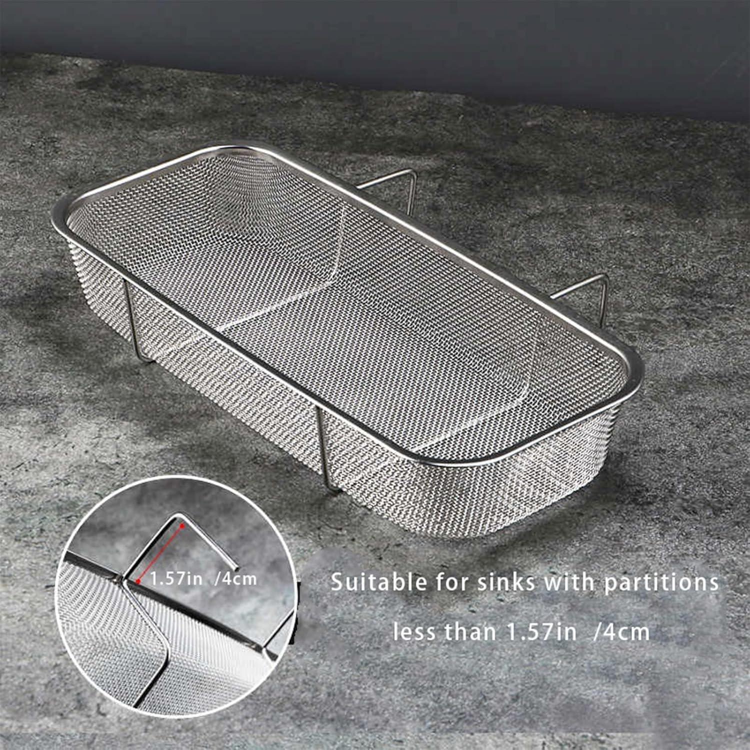 Canasta de desagüe Jihocrex acero inoxidable 26,9x11,9 cm