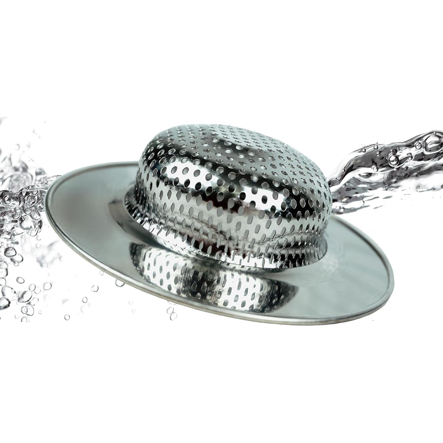 Colador Grande Acero Inoxidable RSVP 10,16 cm Apto Lavavajillas