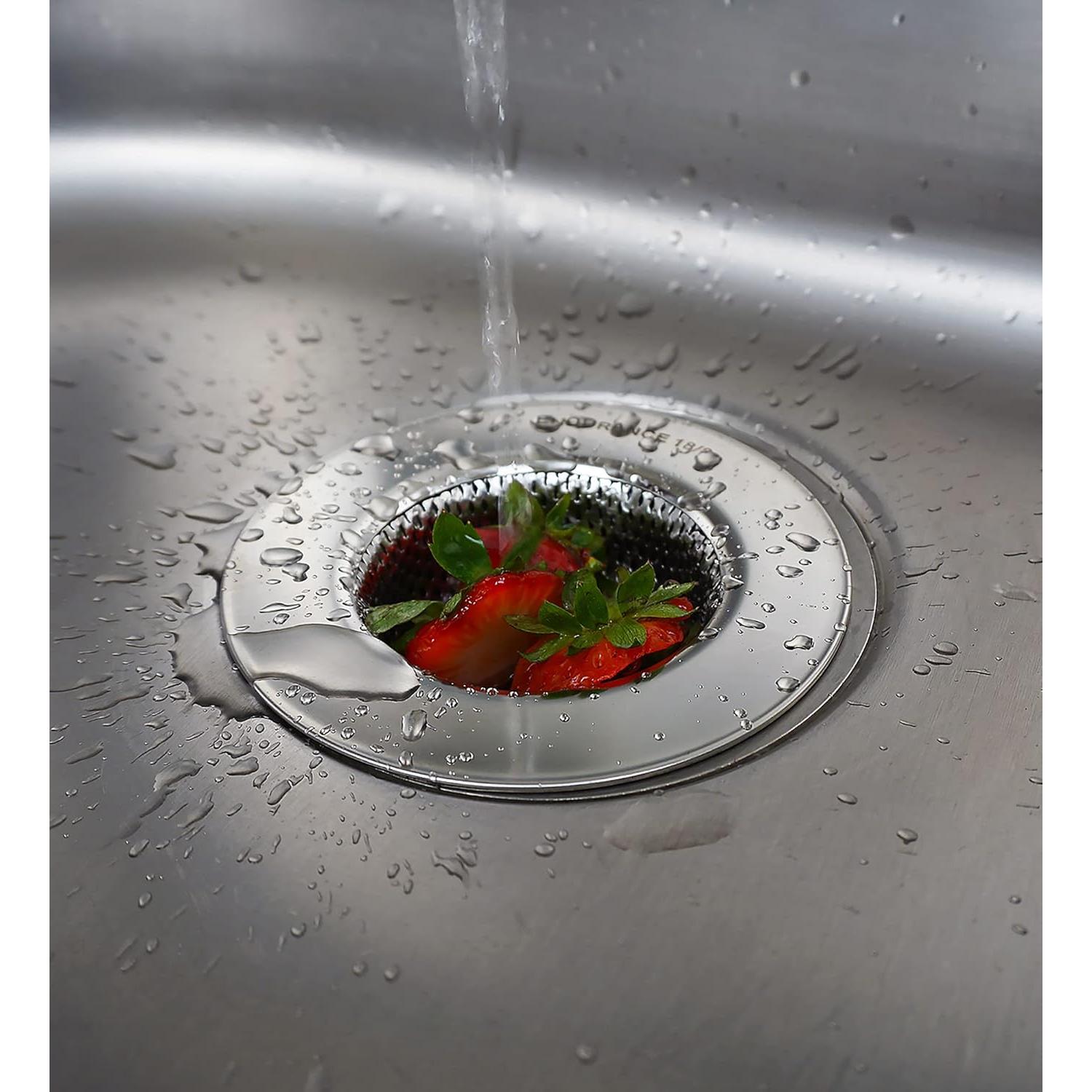 Colador Grande Acero Inoxidable RSVP 10,16 cm Apto Lavavajillas