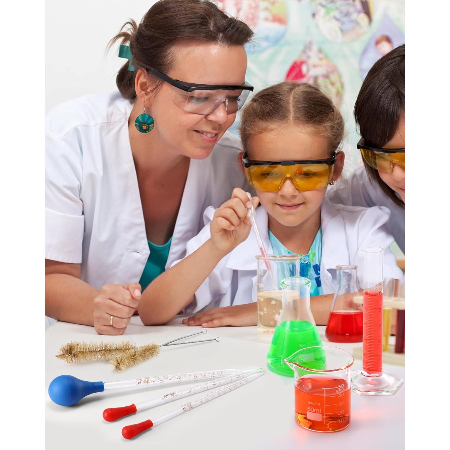 Juego de Cristalería de Laboratorio Flutesan 18 Piezas