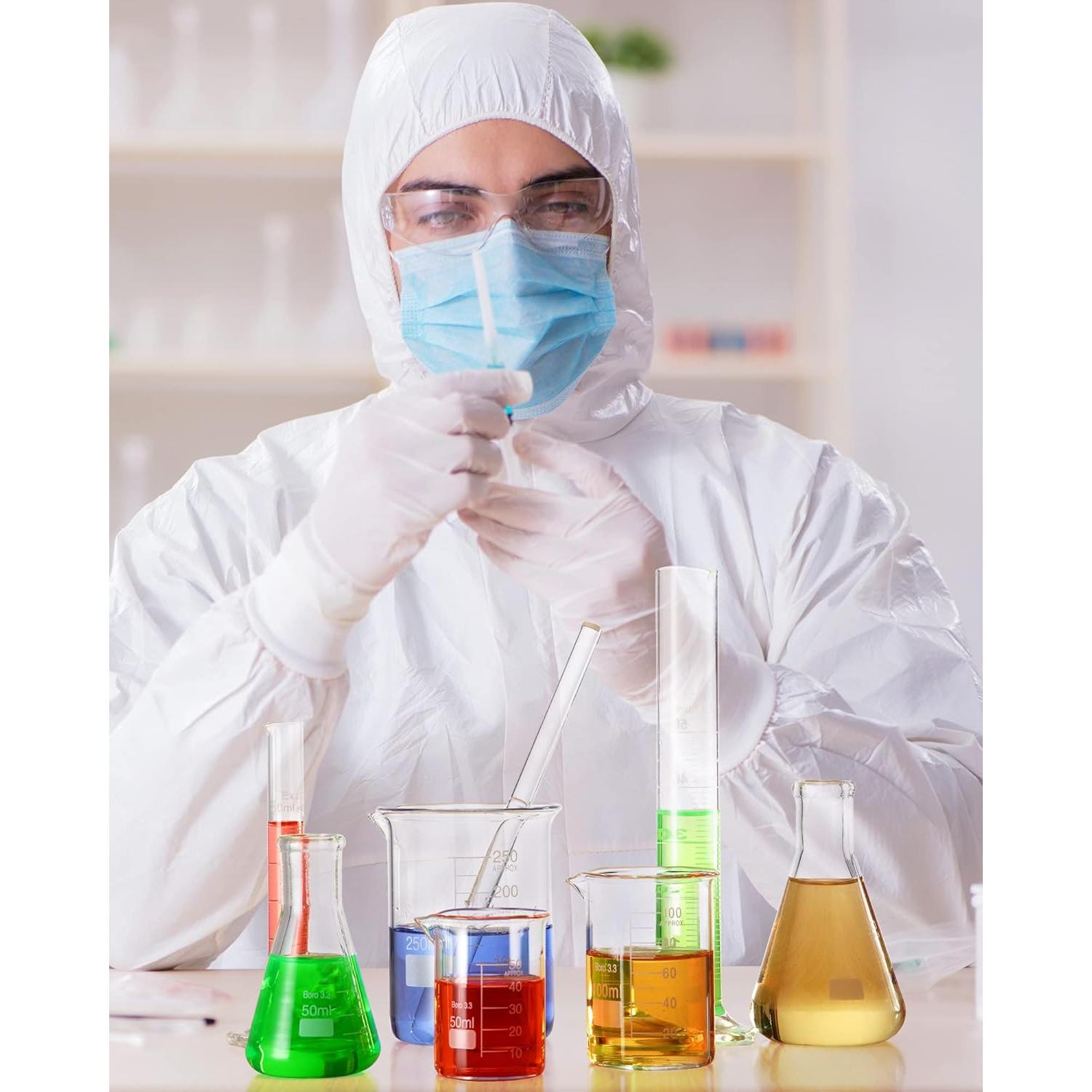 Juego de Cristalería de Laboratorio Flutesan 18 Piezas