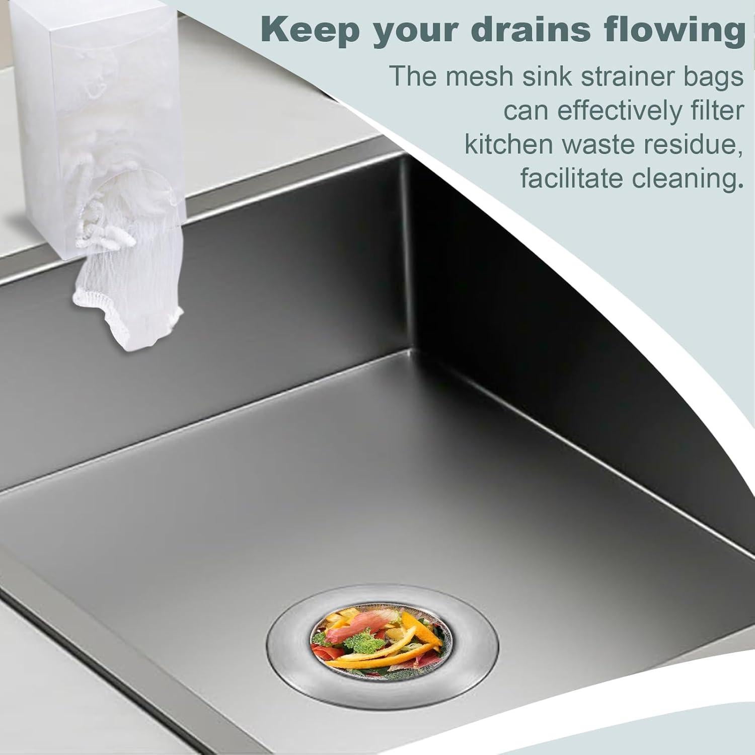 400 Bolsas Filtro Malla Desechables CHIAOJIHE 10x10 cm