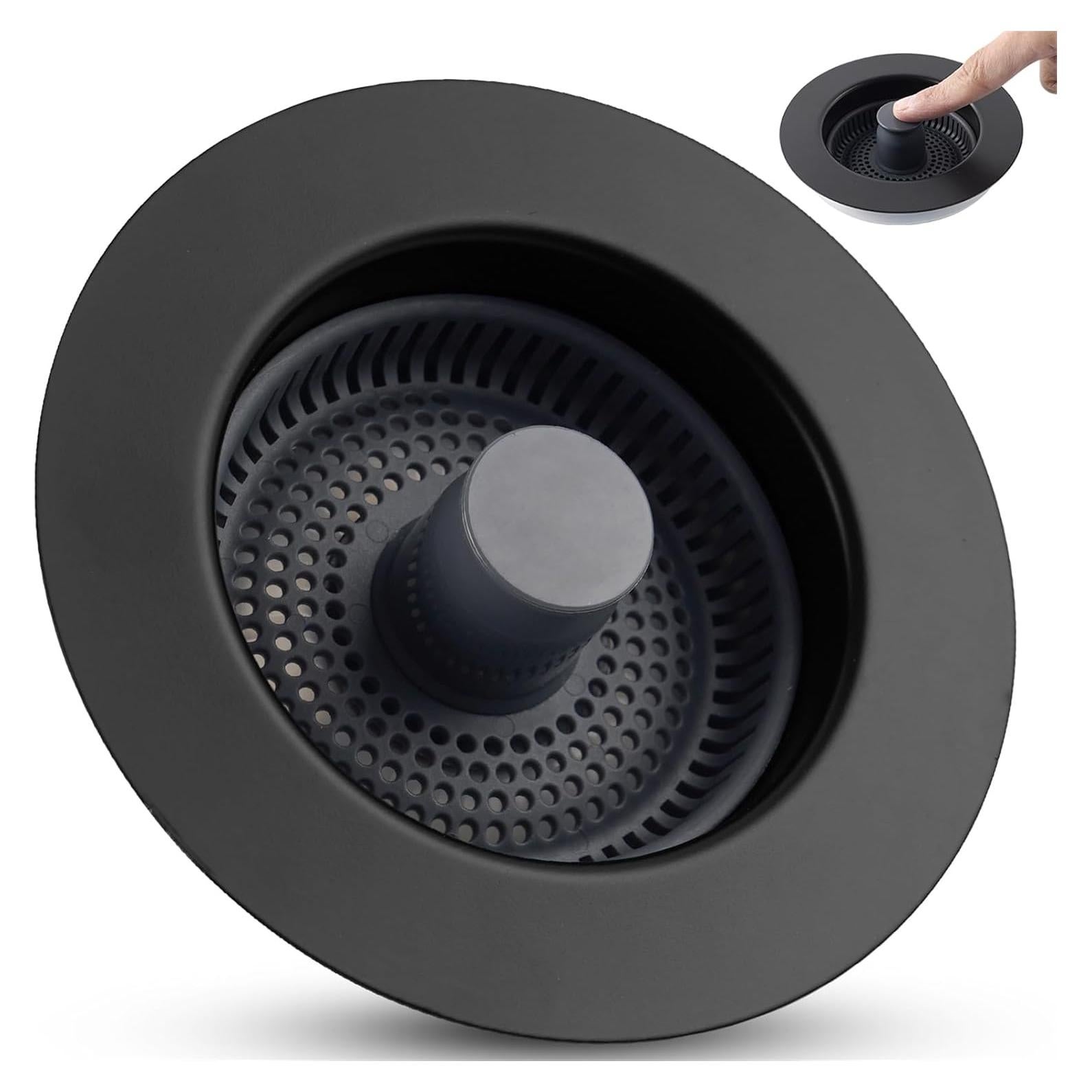 Filtro de Drenaje Hygie Rinse 3 en 1 Acero Inoxidable 8,89 cm