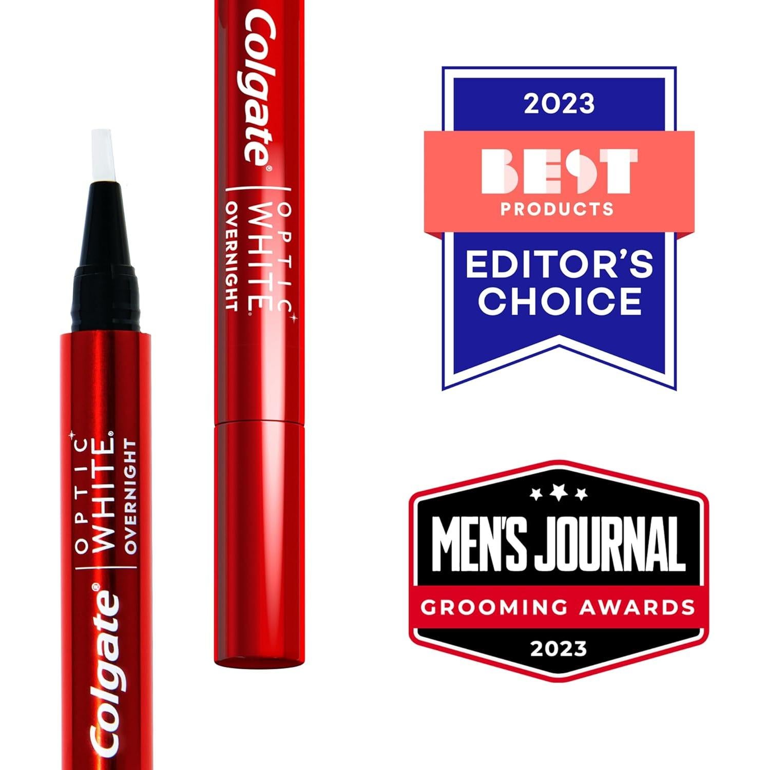 Bolígrafo Blanqueador Colgate Optic White Pack de 2