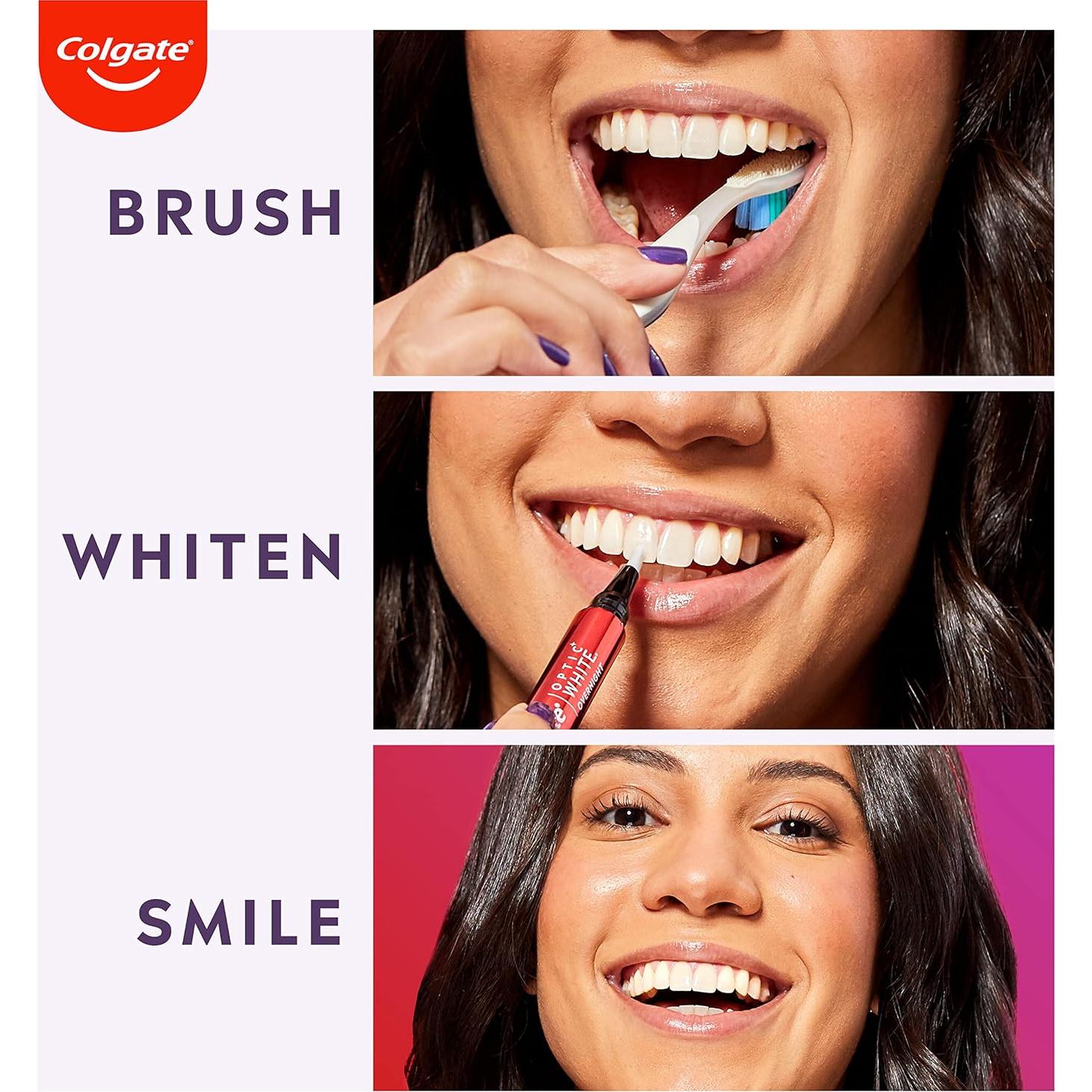 Bolígrafo Blanqueador Colgate Optic White Pack de 2