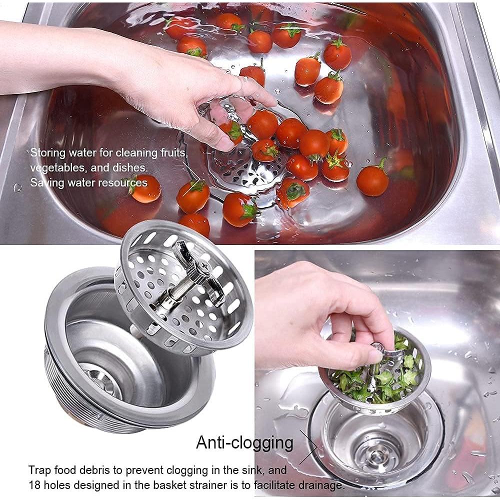 Desagüe de Cocina VARNAHOME Acero Inoxidable 304 8,89-10,16 cm