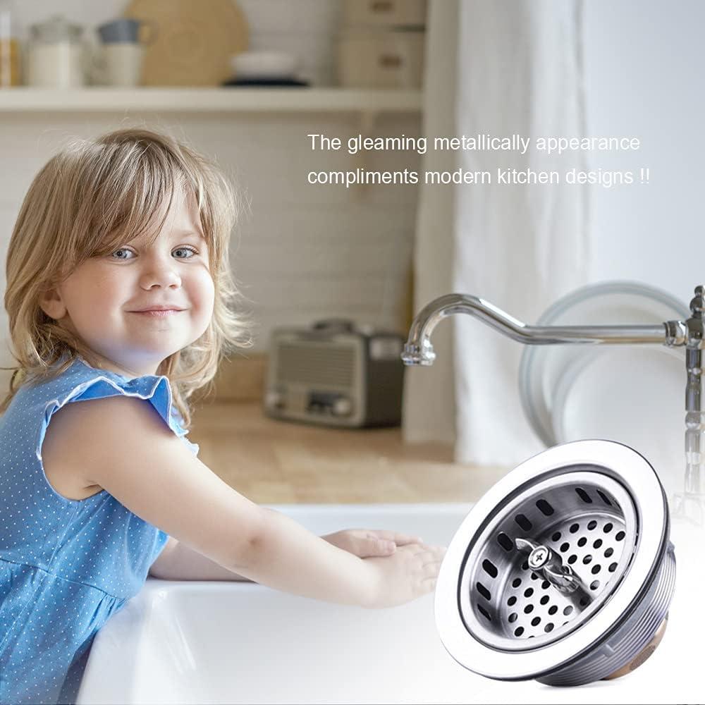 Desagüe de Cocina VARNAHOME Acero Inoxidable 304 8,89-10,16 cm