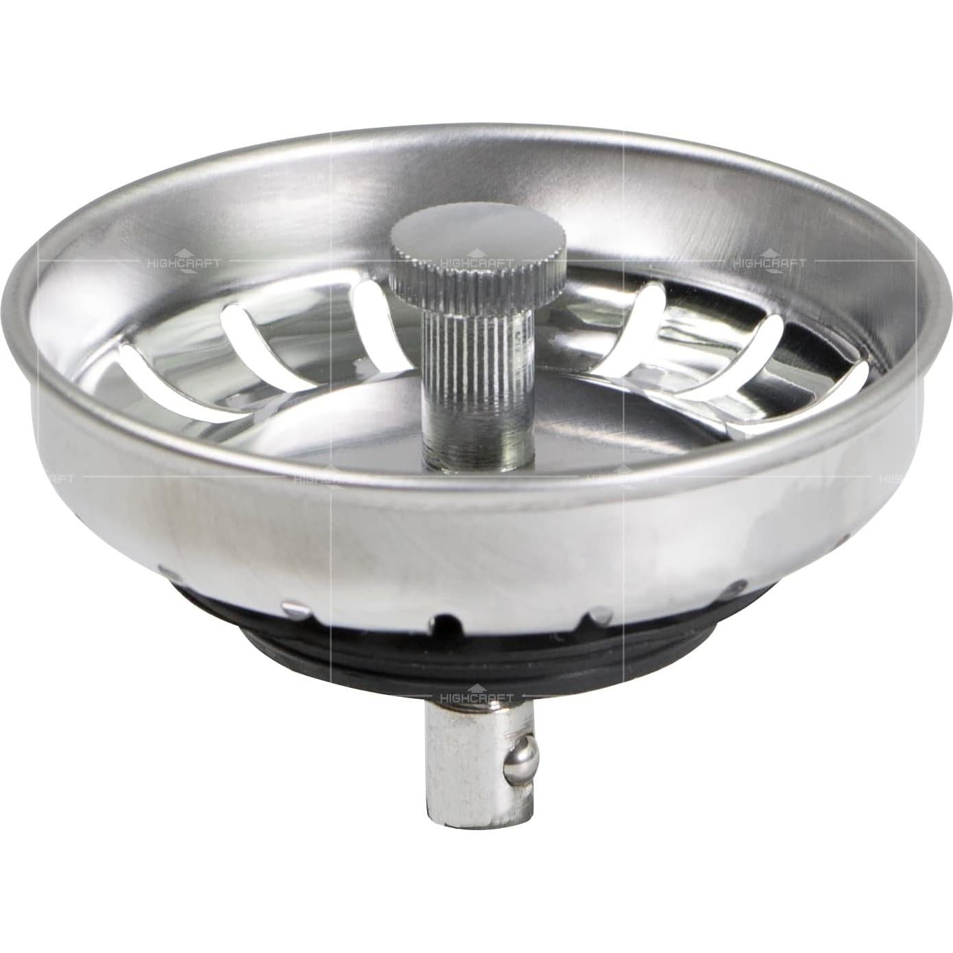 Filtro de fregadero Highcraft 9754JO acero inoxidable 8,26 cm