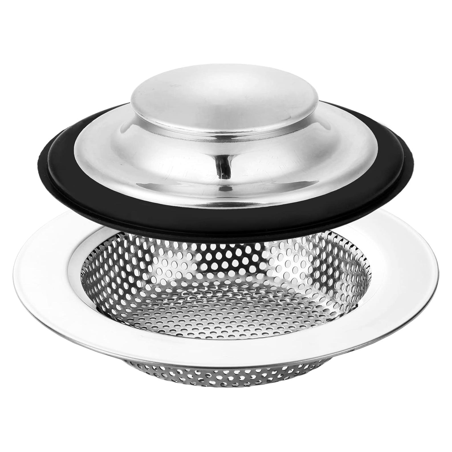 Colador de desagüe FURNIFE acero inoxidable 11,43 cm