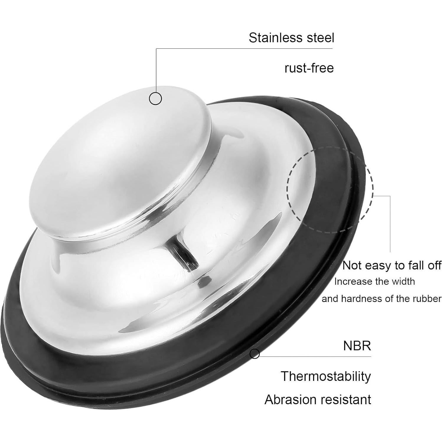 Colador de desagüe FURNIFE acero inoxidable 11,43 cm