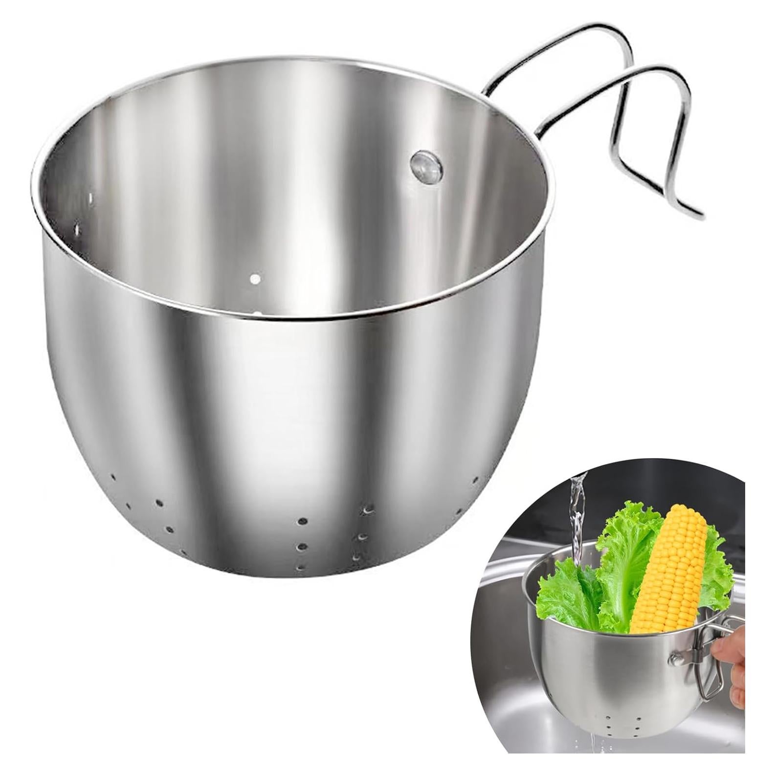 Catcher de Comida DINGPAI Acero Inoxidable 14x10x9.65cm