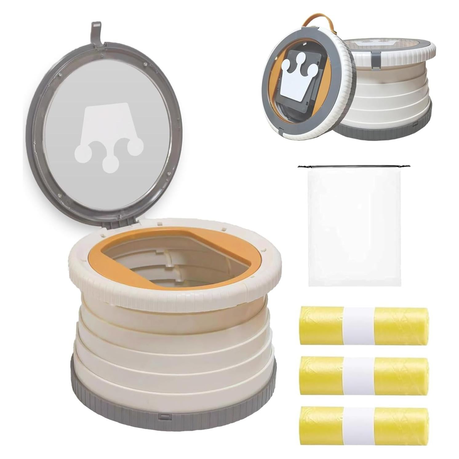 Inodoro portátil para niños G-88 con 75 bolsas de repuesto