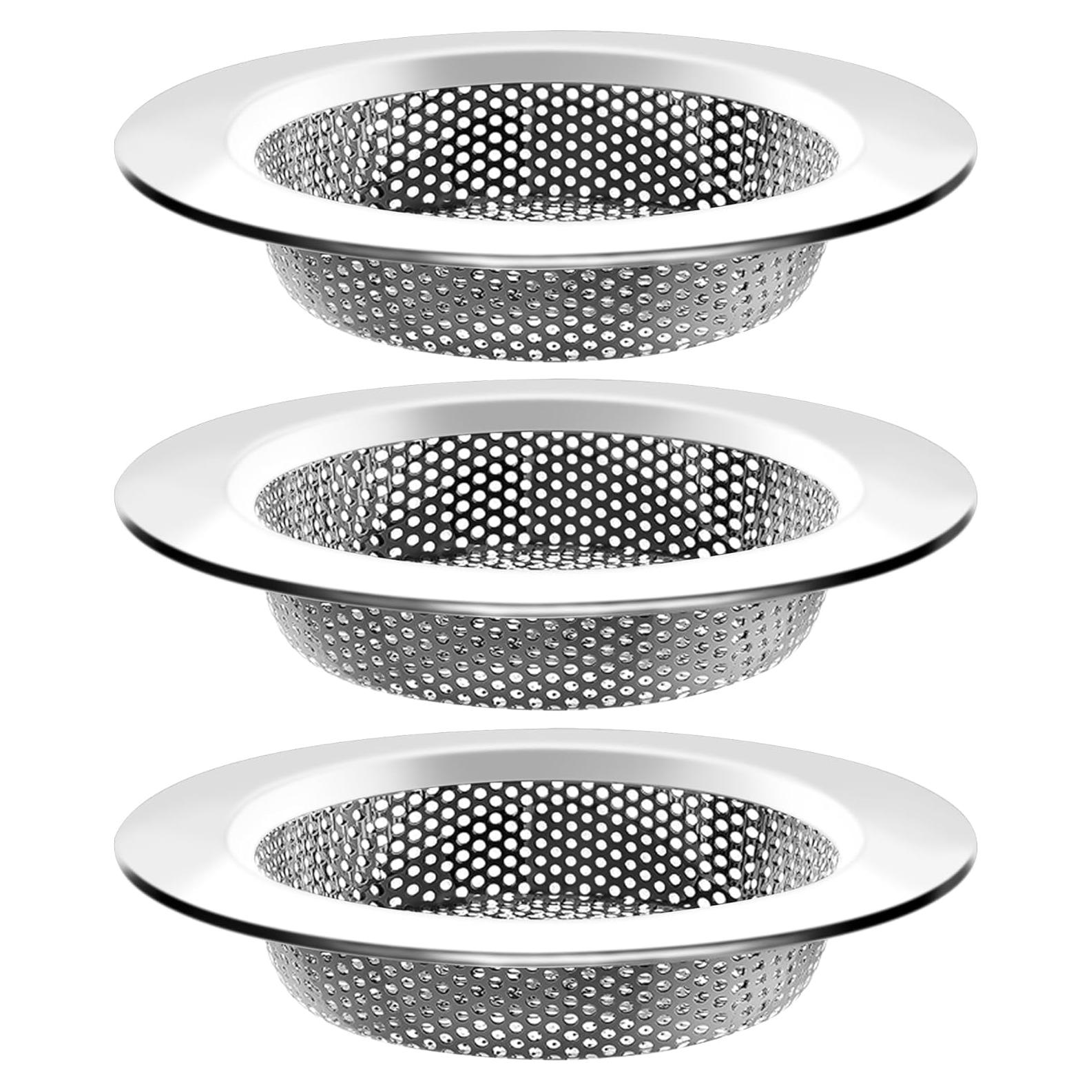 Filtro de desagüe de fregadero Windran 4.3" acero inoxidable