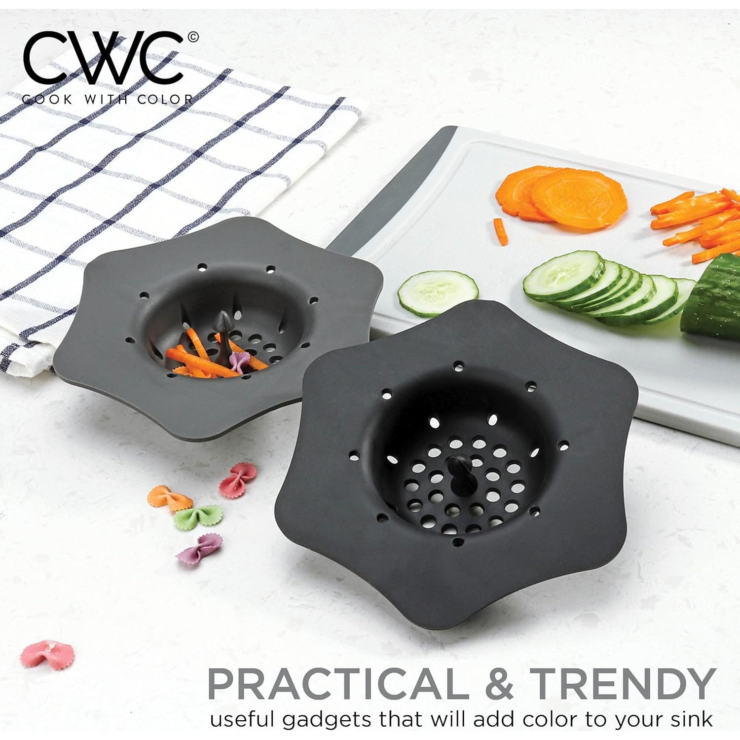 Colador de Fregadero de Silicona Cola con Color - 2 Piezas