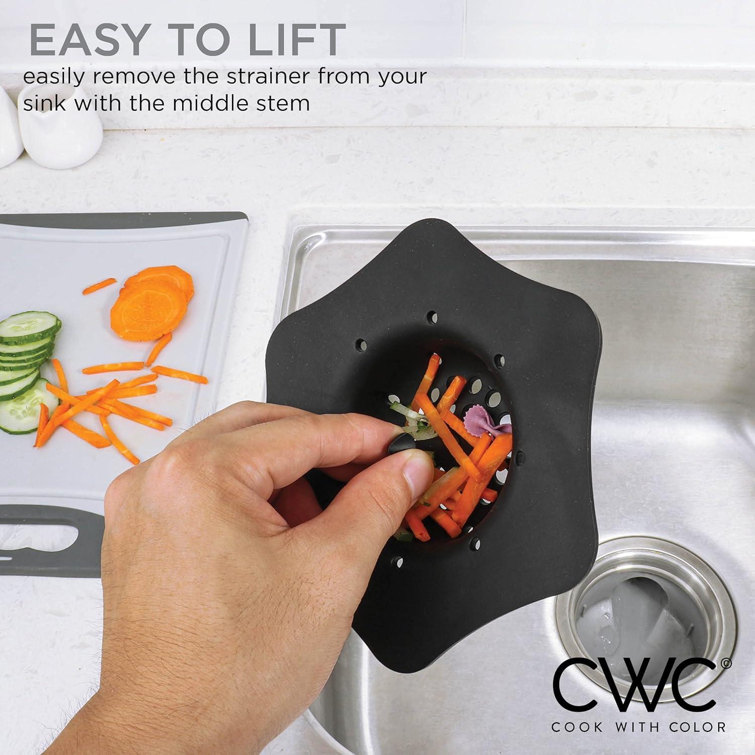 Colador de Fregadero de Silicona Cola con Color - 2 Piezas