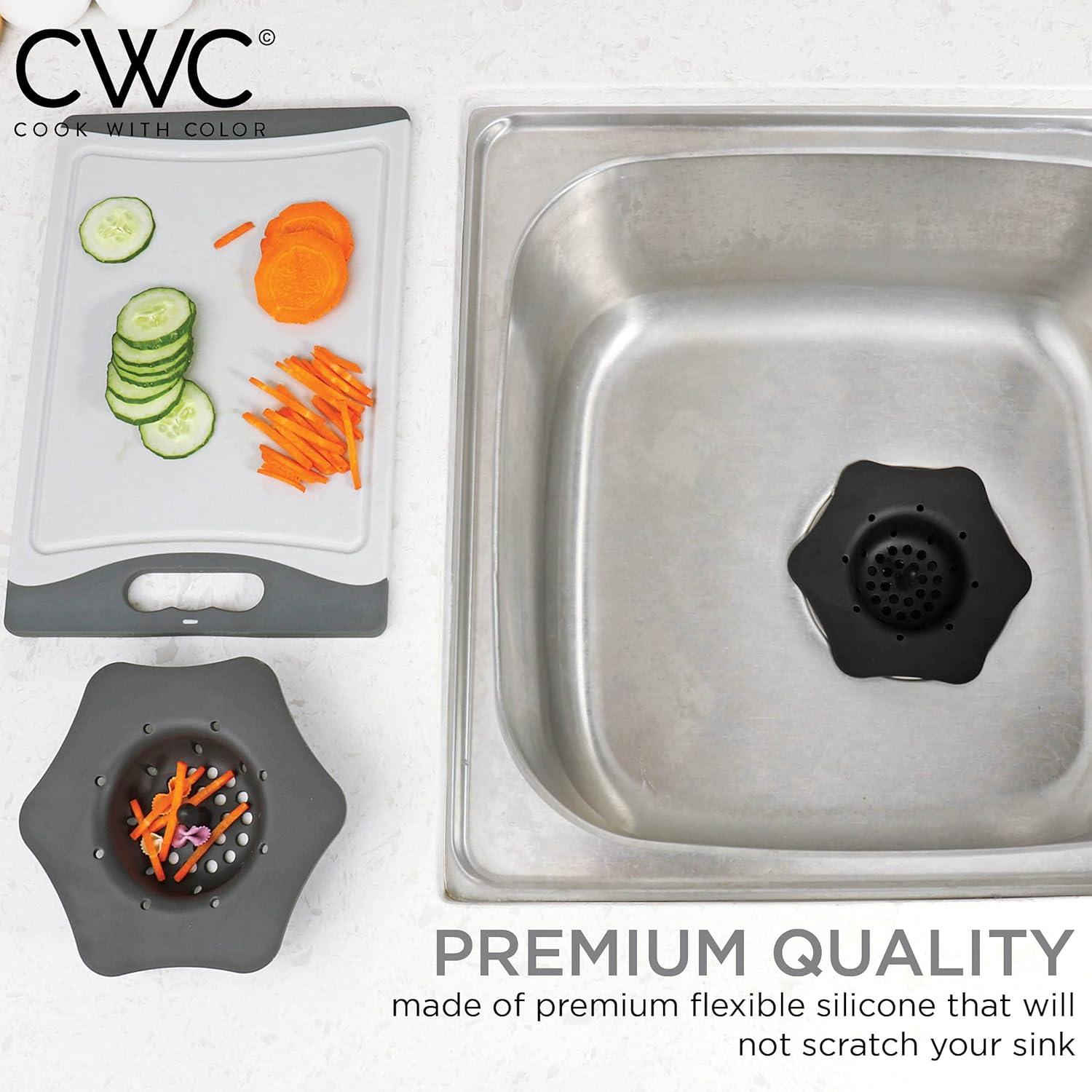 Colador de Fregadero de Silicona Cola con Color - 2 Piezas