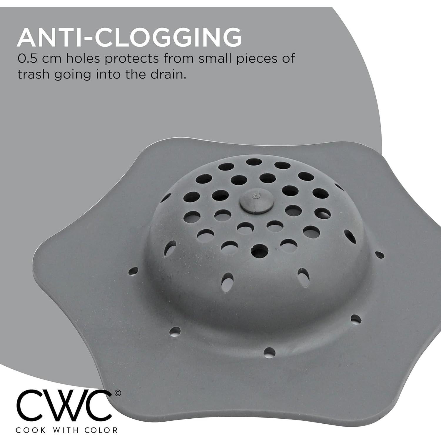 Colador de Fregadero de Silicona Cola con Color - 2 Piezas