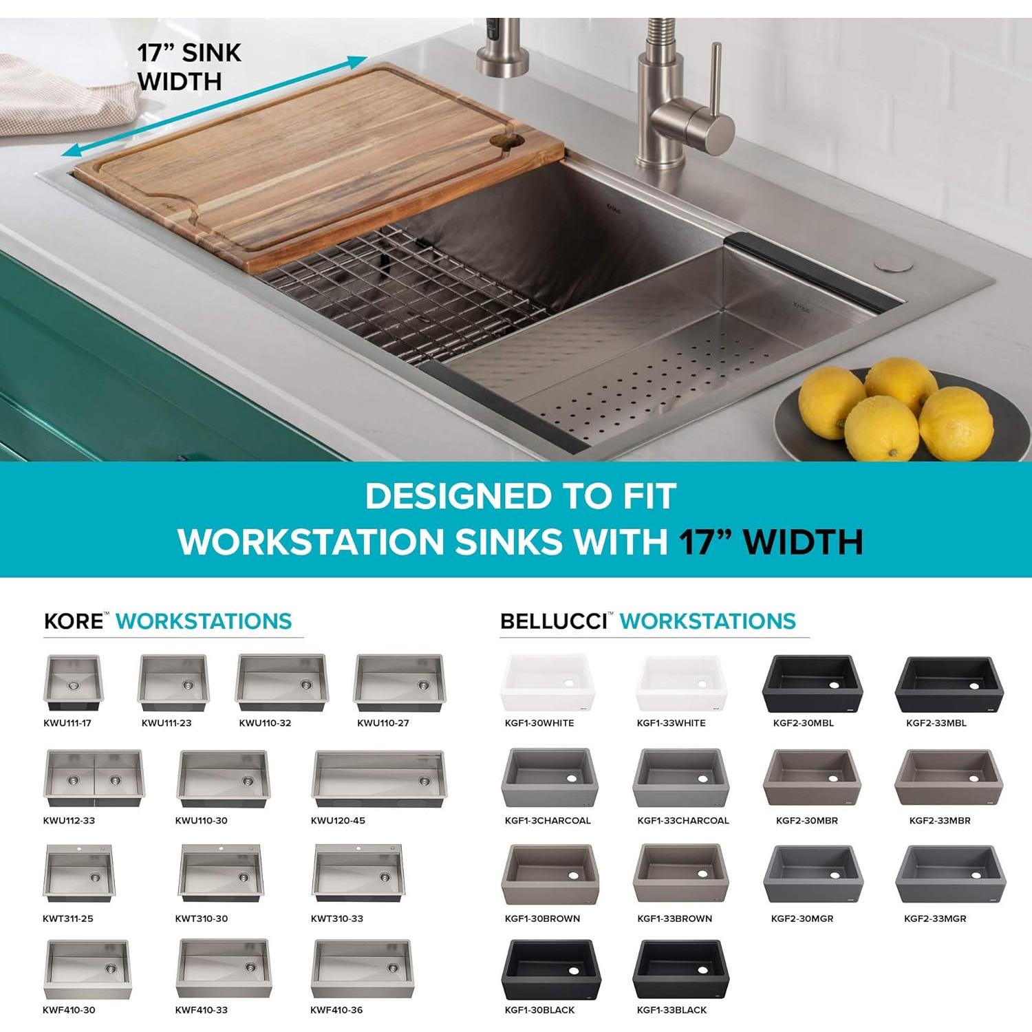 Colador de Acero Inoxidable KRAUS CS-6 para Fregadero