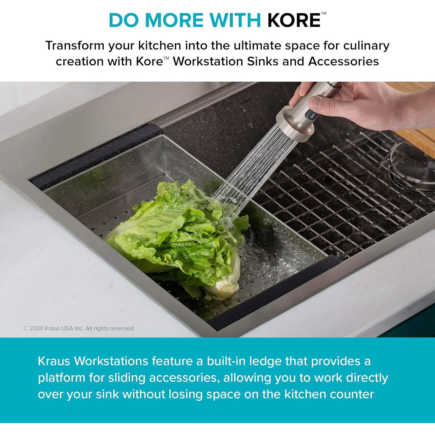 Colador de Acero Inoxidable KRAUS CS-6 para Fregadero