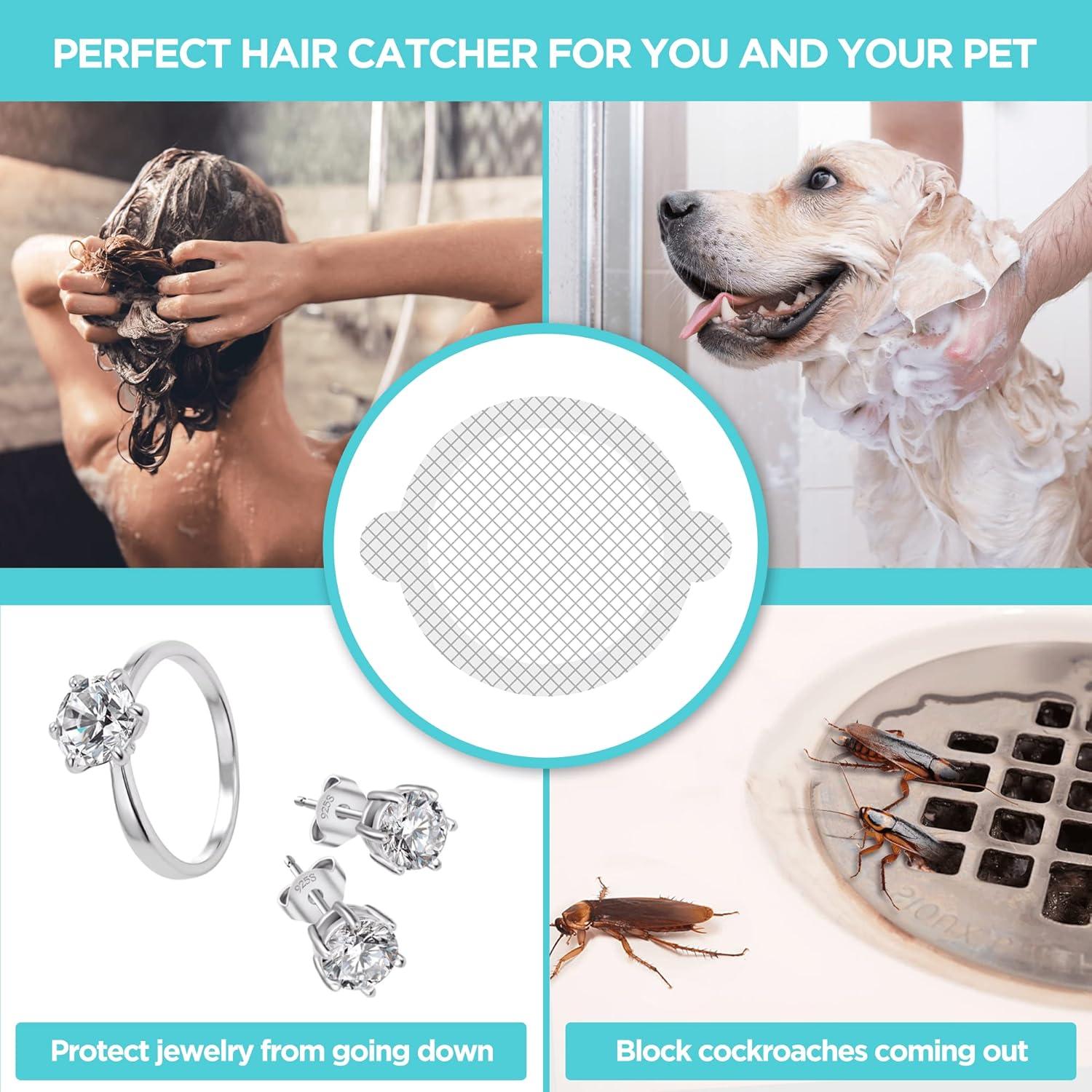 Paquete de 25 Pegatinas Desechables Atrapacabel Hair Catcher